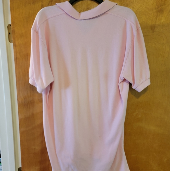 Mens Pink Ralph Lauren Polo Shirt - Picture 3 of 3